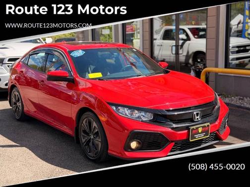 Rallye Red 2017 Honda Civic EX-L w/Navi