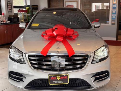 Diamond Silver Metallic 2018 Mercedes-Benz S-Class S 450 4MATIC