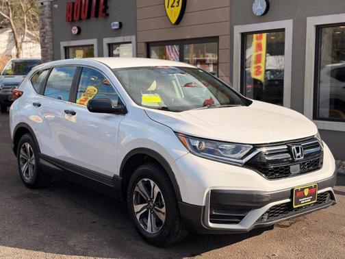 Platinum White Pearl 2021 Honda CR-V LX
