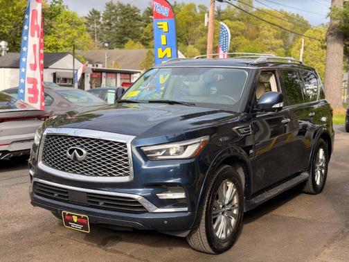 Hermosa Blue 2018 INFINITI QX80 Base