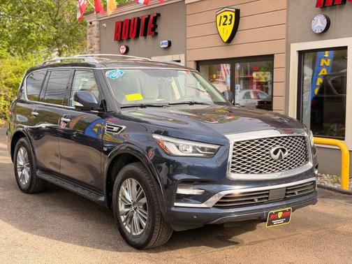 Hermosa Blue 2018 INFINITI QX80 Base