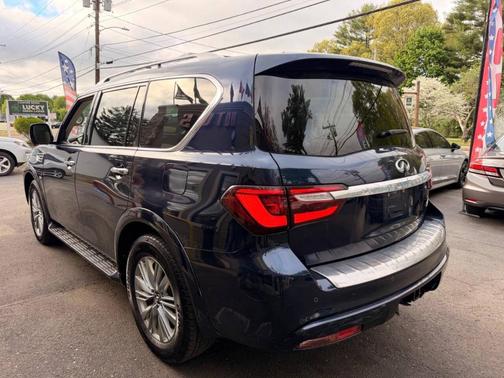 Hermosa Blue 2018 INFINITI QX80 Base
