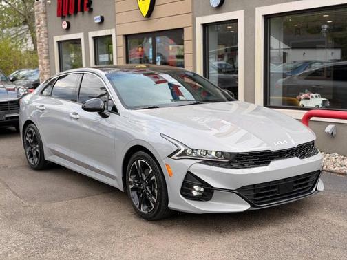 Wolf Gray 2022 Kia K5 GT-Line