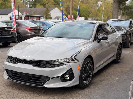 Wolf Gray 2022 Kia K5 GT-Line