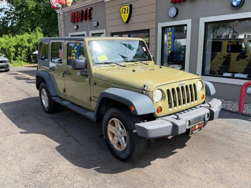 Commando Green 2013 Jeep Wrangler Unlimited Sport