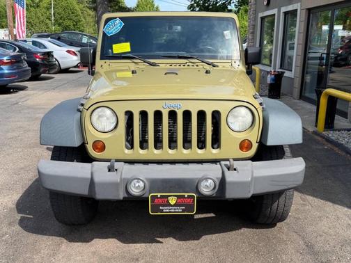Commando Green 2013 Jeep Wrangler Unlimited Sport