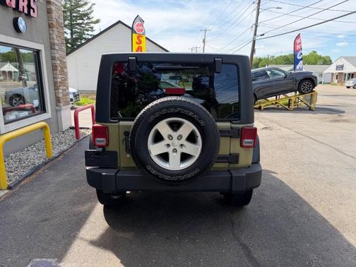 Commando Green 2013 Jeep Wrangler Unlimited Sport