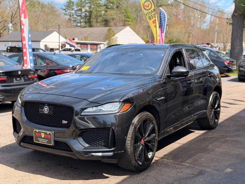 Santorini Black 2019 Jaguar F-PACE S