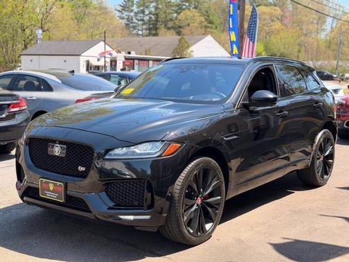 Santorini Black 2019 Jaguar F-PACE S