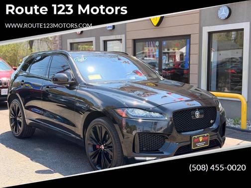 Santorini Black 2019 Jaguar F-PACE S