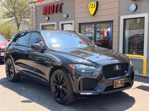 Santorini Black 2019 Jaguar F-PACE S