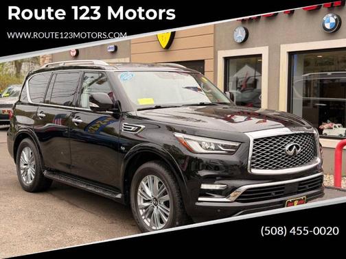 Black Obsidian 2019 INFINITI QX80 Luxe