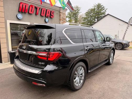 Black Obsidian 2019 INFINITI QX80 Luxe