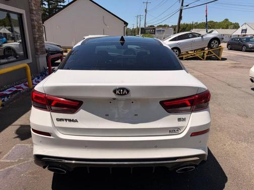 Snow White Pearl 2020 Kia Optima EX Premium