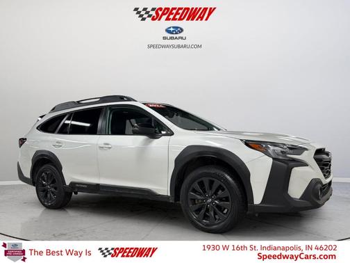 Crystal White Pearl 2024 Subaru Outback Onyx Edition XT