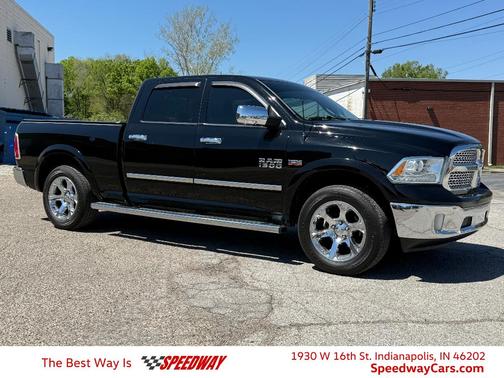 Black 2014 RAM 1500 Laramie