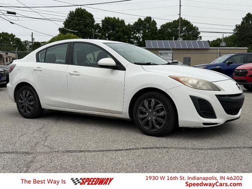 Crystal White Pearl Mica 2011 Mazda Mazda3 i Sport