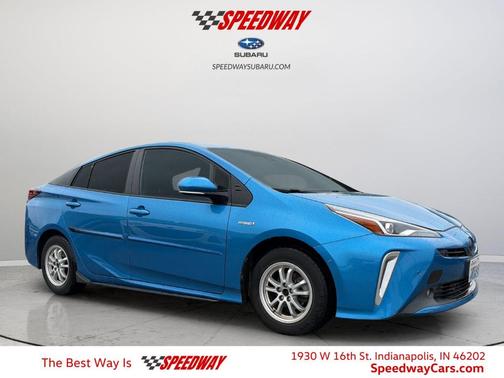 Electric Storm Blue 2019 Toyota Prius XLE