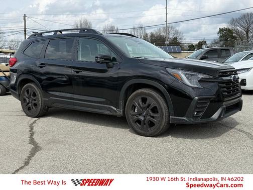 Crystal Black Silica 2023 Subaru Ascent Onyx Edition Limited