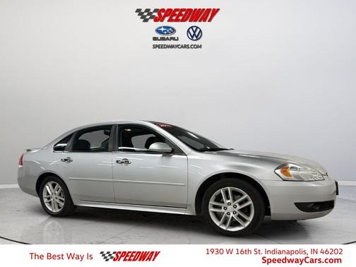 Silver 2013 Chevrolet Impala LTZ
