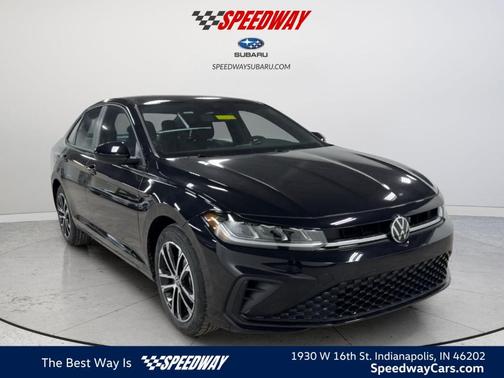 Deep Black Pearl Effect 2026 Volkswagen Jetta 1.5T Sport