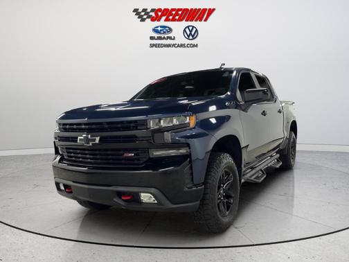 Blue 2021 Chevrolet Silverado 1500 LT Trail Boss