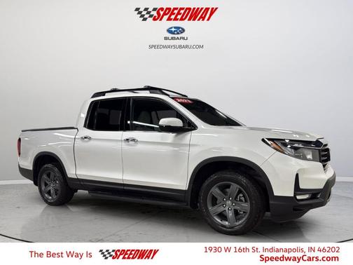 White 2023 Honda Ridgeline RTL-E
