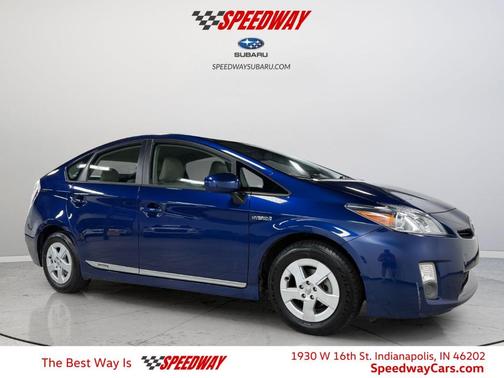 Blue 2010 Toyota Prius IV