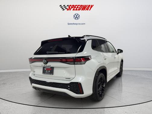 Opal White Pearl 2026 Volkswagen Tiguan 2.0T SE R-Line Black