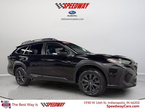 Crystal Black Silica 2024 Subaru Outback Onyx Edition XT