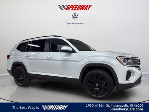 White 2026 Volkswagen Atlas 2.0T SE W/TECHNOLOGY