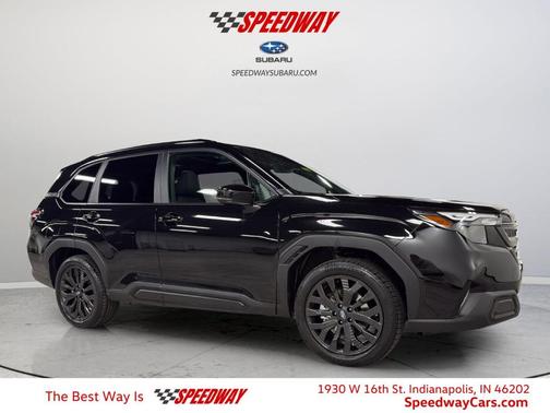 Crystal Black Silica 2026 Subaru Forester Sport