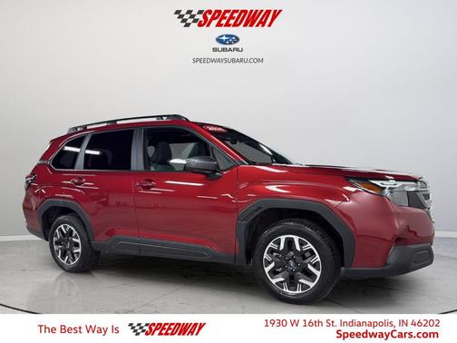 Crimson Red Pearl 2026 Subaru Forester Premium