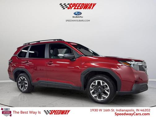 Crimson Red Pearl 2026 Subaru Forester Premium