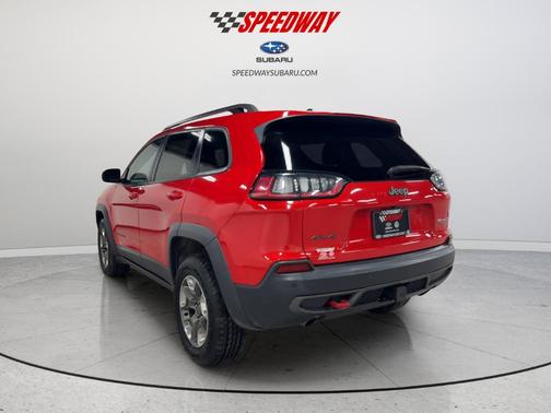 Red 2019 Jeep Cherokee Trailhawk