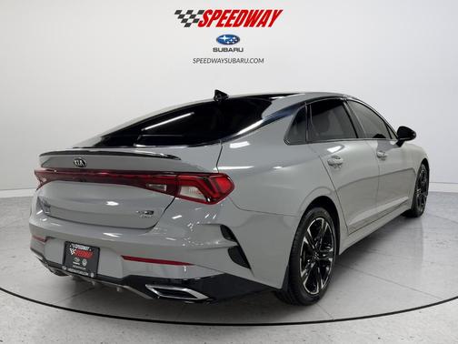 Wolf Gray 2021 Kia K5 GT-Line