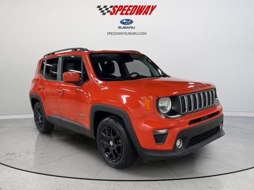 Omaha Orange 2020 Jeep Renegade Latitude