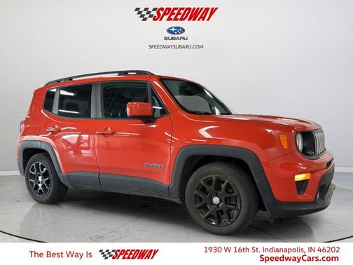 Omaha Orange 2020 Jeep Renegade Latitude