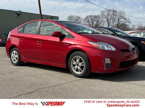 Red 2011 Toyota Prius III