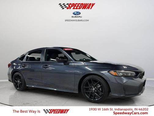 Meteorite Gray Metallic 2025 Honda Civic Sport