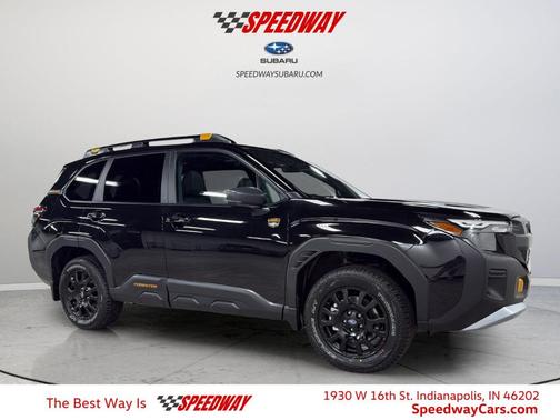Crystal Black Silica 2026 Subaru Forester Wilderness