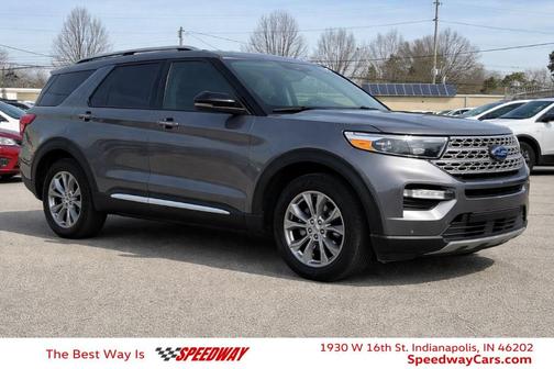 Carbonized Gray 2021 Ford Explorer Limited