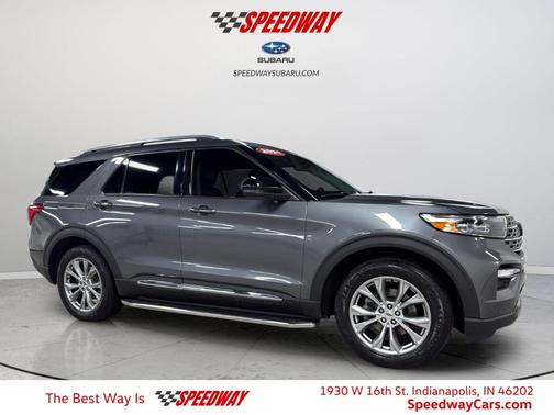 Carbonized Gray 2021 Ford Explorer Limited
