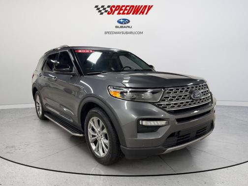 Carbonized Gray 2021 Ford Explorer Limited