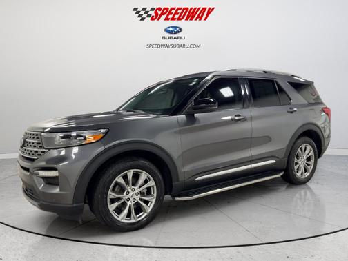 Carbonized Gray 2021 Ford Explorer Limited