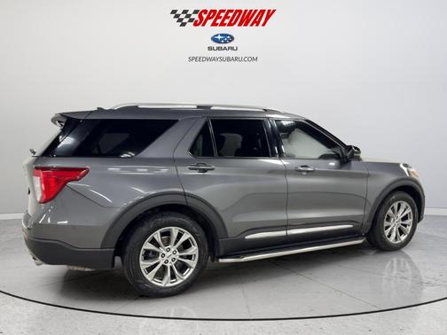 Carbonized Gray 2021 Ford Explorer Limited