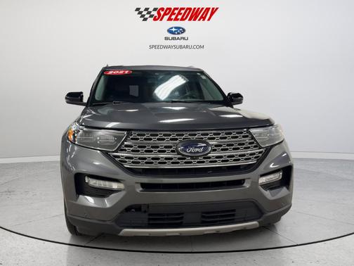 Carbonized Gray 2021 Ford Explorer Limited