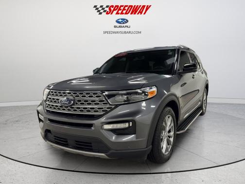 Carbonized Gray 2021 Ford Explorer Limited
