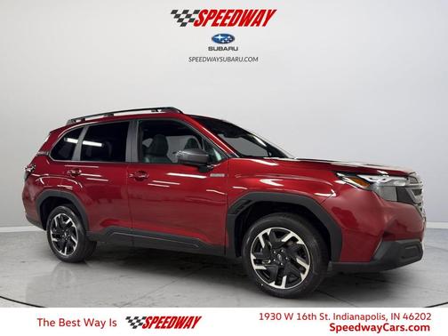 Crimson Red Pearl 2026 Subaru Forester Premium