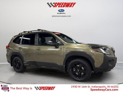Autumn Green Metallic 2022 Subaru Forester Wilderness